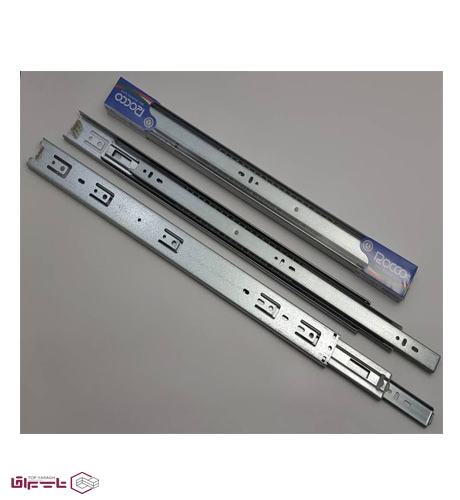 تصویر 4 از ریل کشو سه تیکه ای در اندازه‌ های مختلف و مقاوم