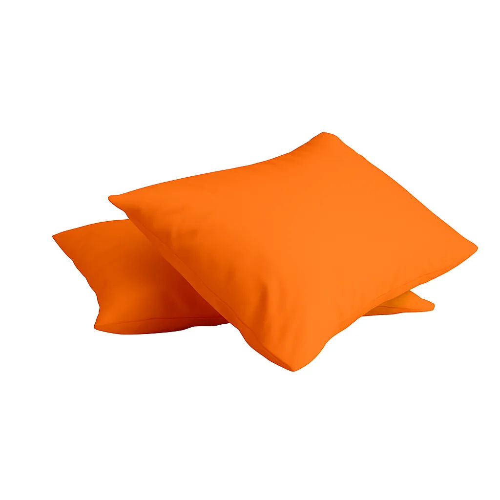 تصویر 1 از روبالشتی نارنجی هماهنگ با سرویس خواب ساده