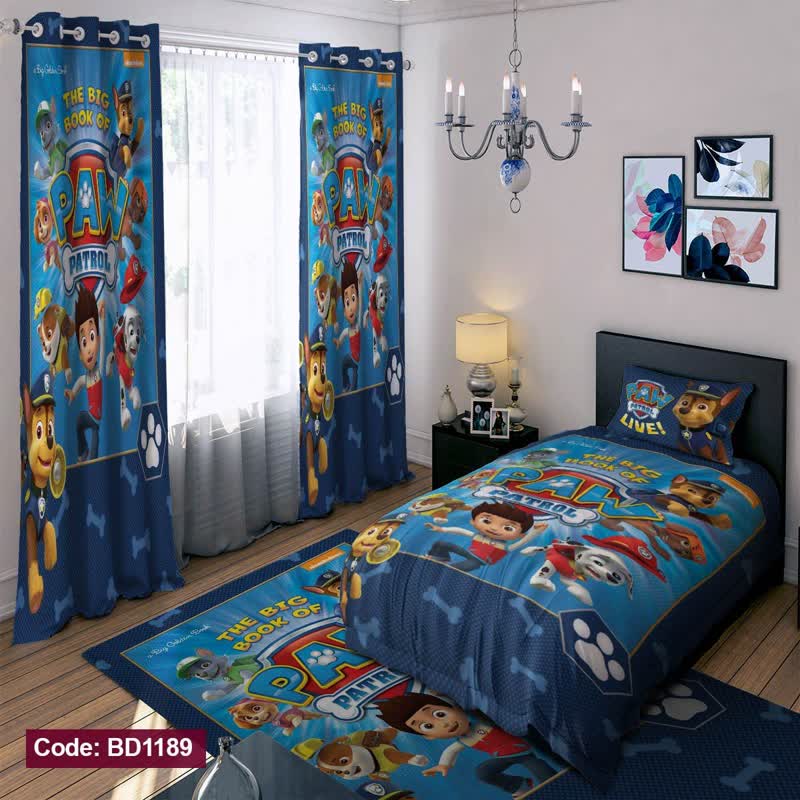 روتختی کارتونی اروپایی با طراحی ظریف و پارچه مرغوب