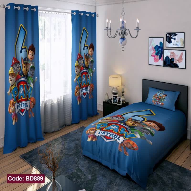 تصویر 2 از روتختی کارتونی اروپایی با طراحی ظریف و پارچه مرغوب