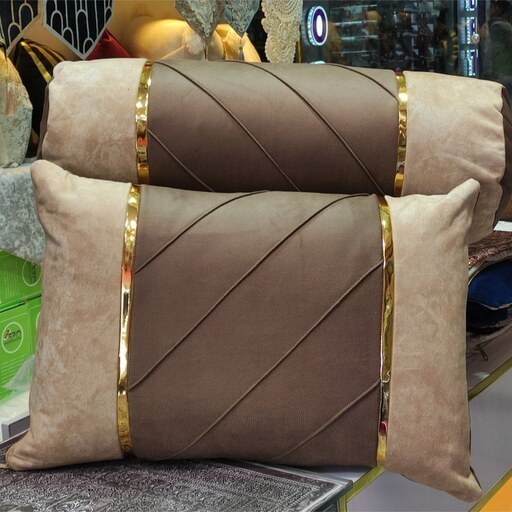 تصویر 4 از روبالشتی نوار دار قابل استفاده در چیدمان اتاق