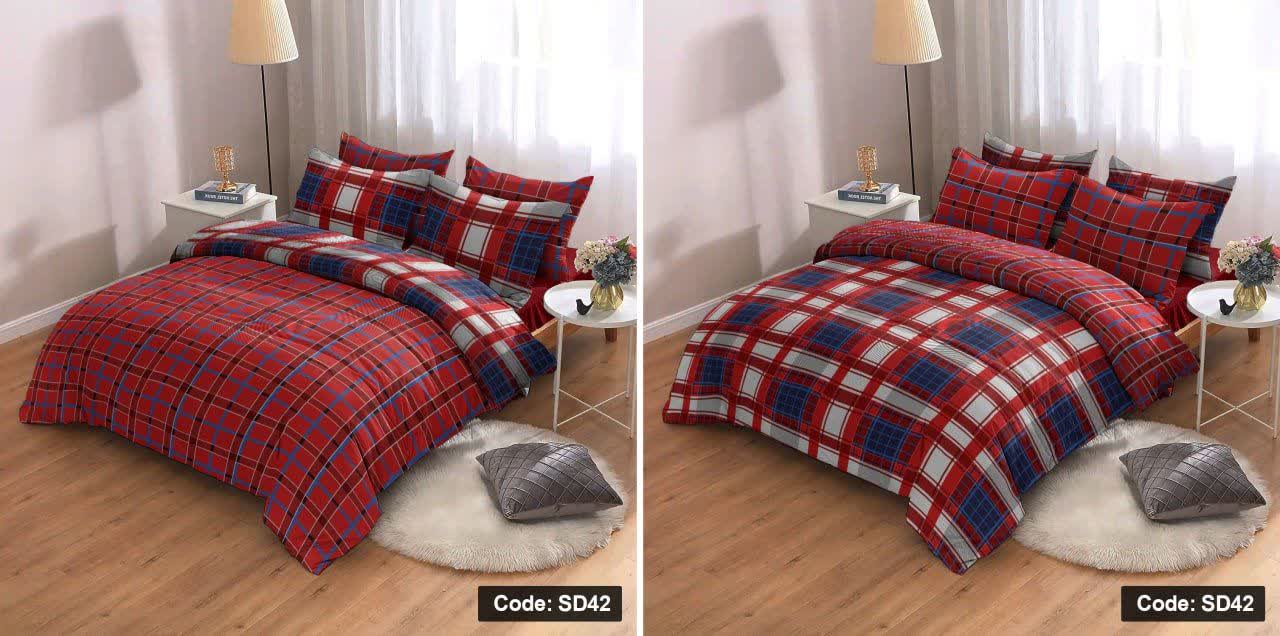 روتختی دو رویه دونفره با کیفیت دوخت عالی و ماندگاری بالا