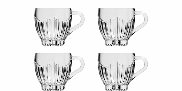 تصویر 3 از فنجان چای خوری بلور مقاوم با قابلیت شستشوی آسان