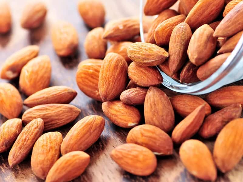 تصویر 2 از بادام درختی شور دانه برشته منتخب مجالس رسمی خانگی