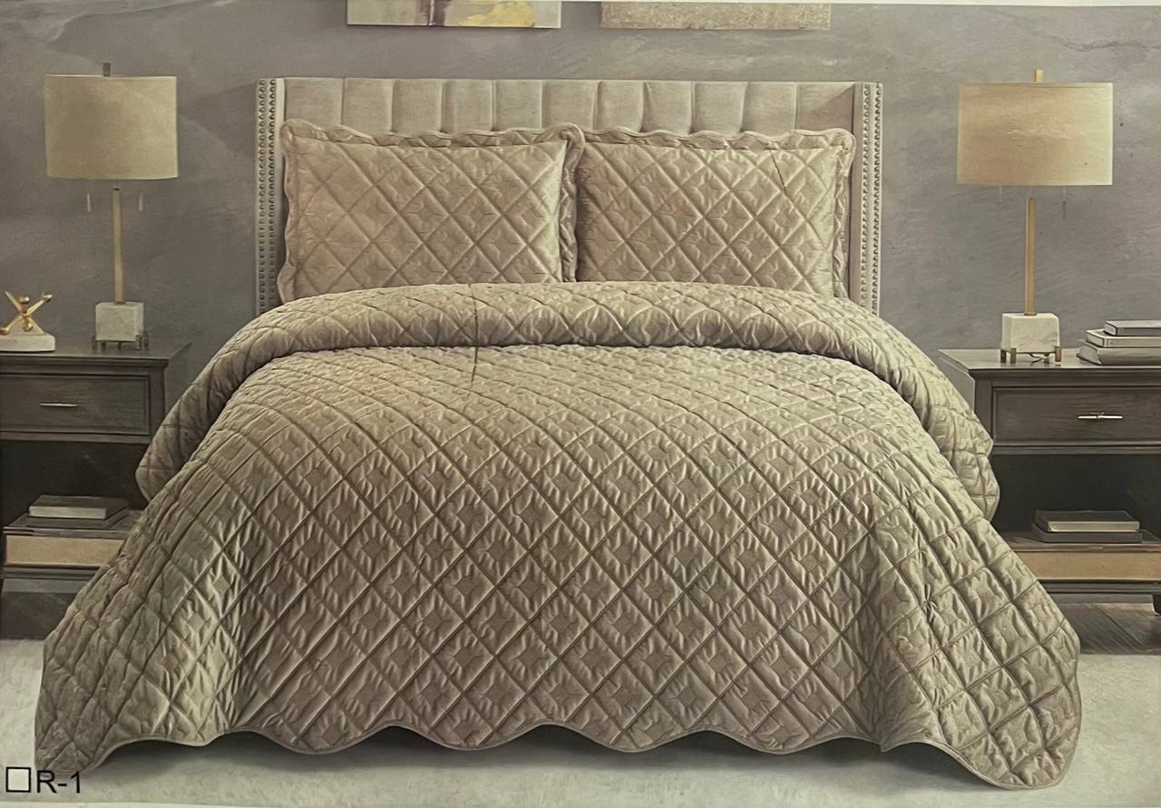 پخش عمده و قیمت به صرفه سرویس روتختی مخمل D & O لوزی