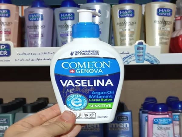 تصویر 2 از وازلین کامان ترمیمی برای پوست خشک