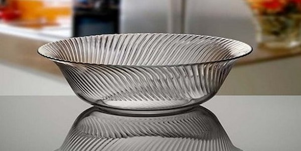 تصویر 2 از کاسه بلوری کاوه شفاف و مقاوم با قابلیت شستشوی آسان