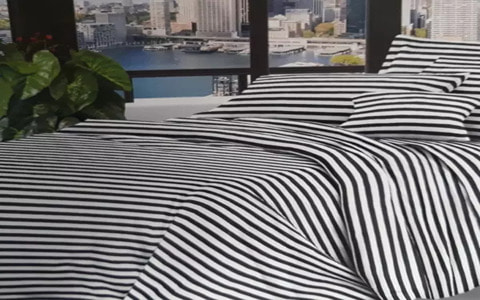 تصویر 3 از پارچه ملحفه ای طرح راه راه طرح های کلاسیک و پرطرفدار