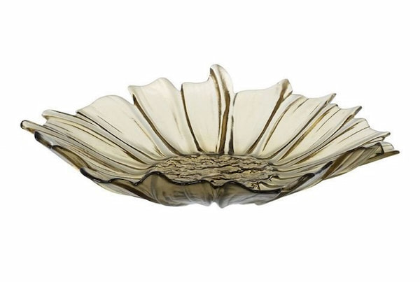 تصویر 3 از پیش دستی بلور طلایی شفاف و درخشان برای پذیرایی لوکس