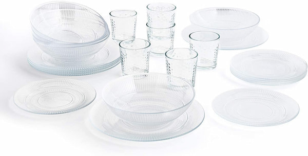 تصویر 3 از ظروف بلور غذا خوری مناسب استفاده روزمره و مهمانی