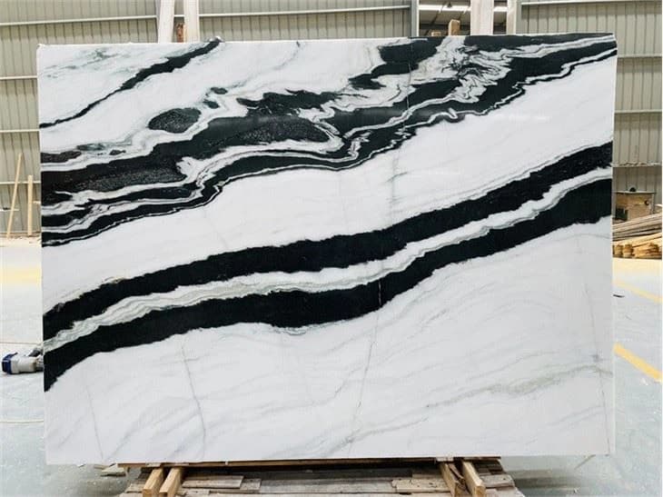 سنگ مرمر پاندا مناسب میز کانتر و دکوراسیون