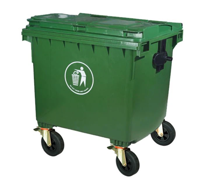 تصویر 5 از قیمت سطل زباله 1100 لیتری پلاستیکی در افغانستان