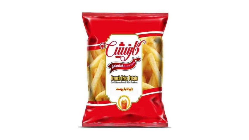 فرنچ فرایز گارنیش ترد و طلایی مناسب فست فود