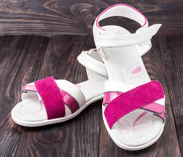 تصویر 5 از صندل دخترانه مجلسی با کف ضد لغزش و بند فانتزی