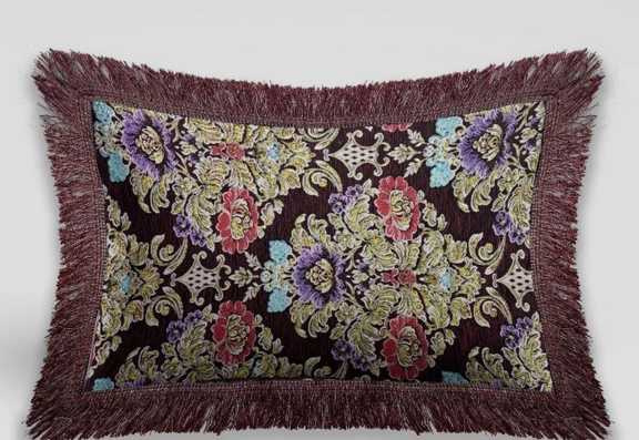 تصویر 5 از روبالشتی شانل ریشه دار با رنگ بندی جذاب