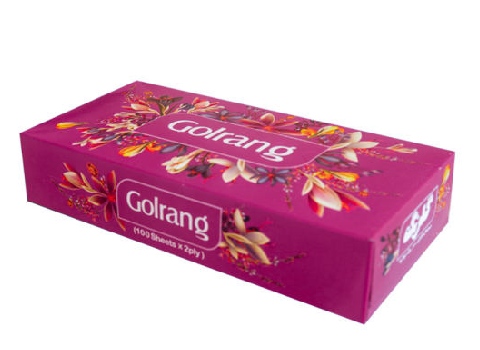 دستمال کاغذی گلرنگ مقاوم در برابر پارگی