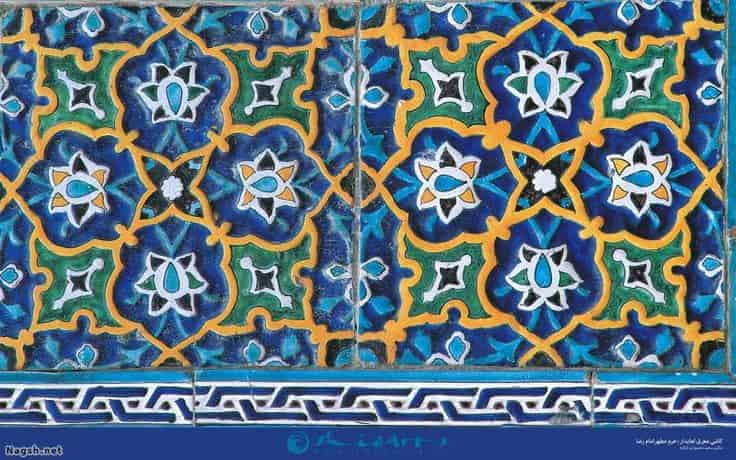 تصویر 2 از کاشی طرح دار مراکشی الهام گرفته از الگو های رنگین برای دیوار داخلی