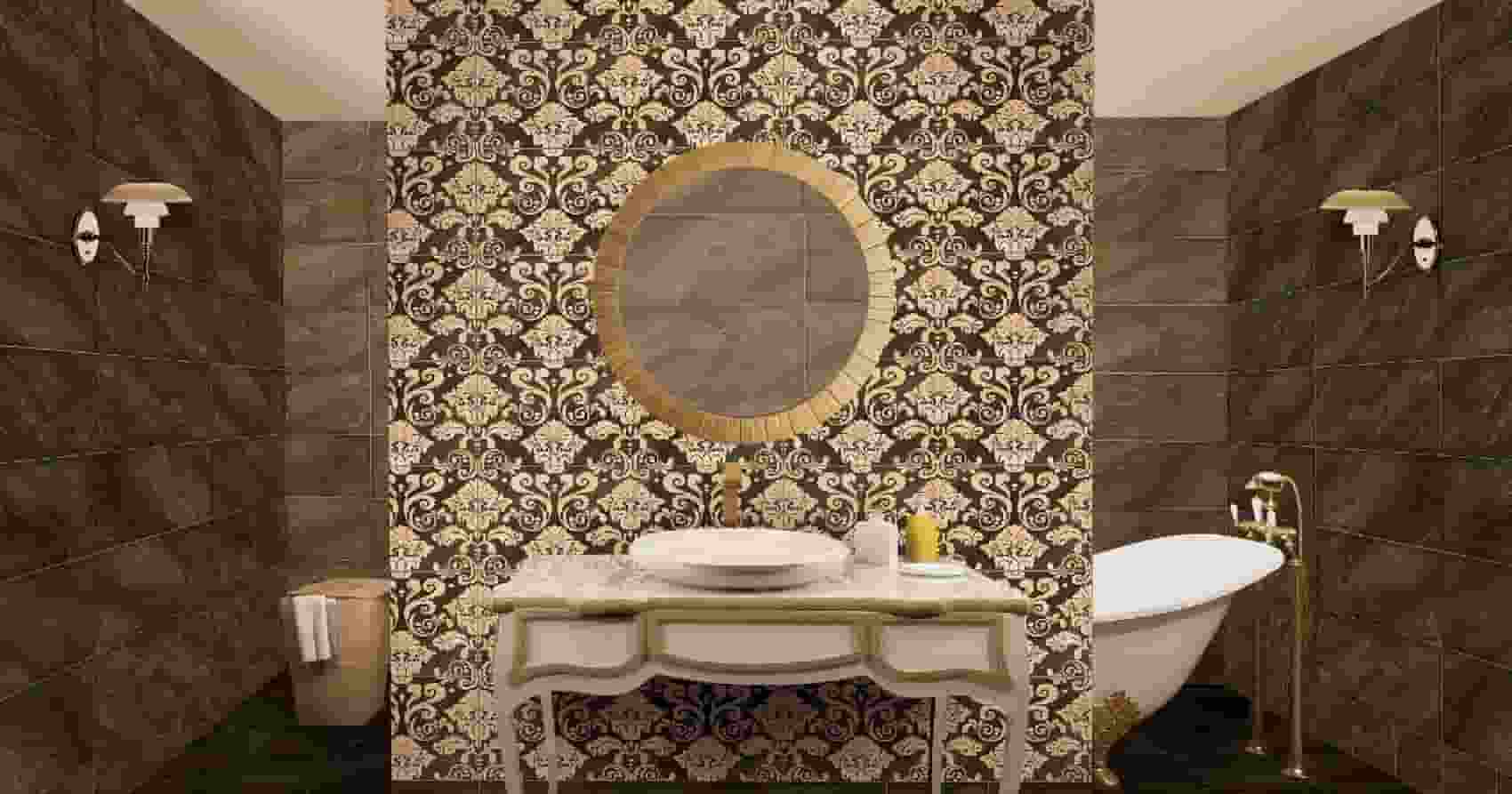 تصویر 4 از کاشی طرح دار مدرن مینیمال مناسب فضا های امروزی