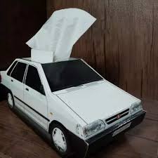 تصویر 3 از دستمال کاغذی طرح ماشین سبک و جمع‌ و جور برای بیرون خانه