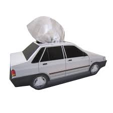 تصویر 4 از دستمال کاغذی طرح ماشین سبک و جمع‌ و جور برای بیرون خانه