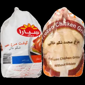 مرغ منجمد شکم خالی قابل سفارش در حجم بالا