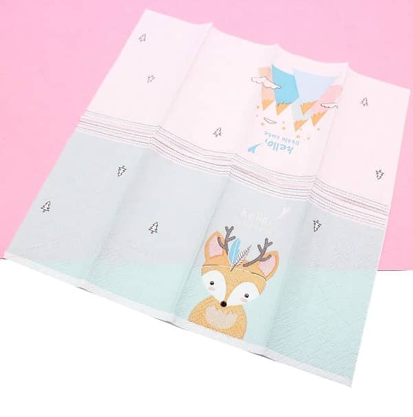 تصویر 1 از دستمال کاغذی طرح دار فانتزی ضد حساسیت برای پوست کودکان