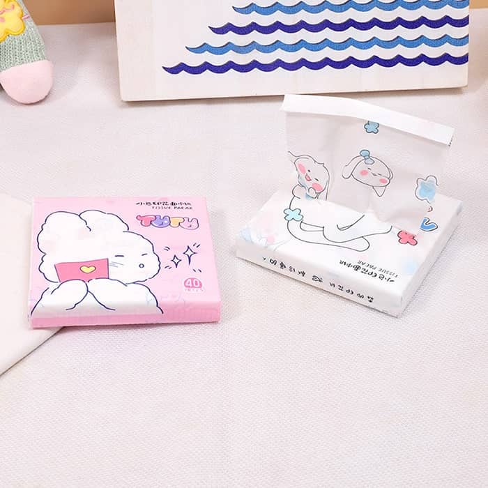 تصویر 2 از دستمال کاغذی طرح دار فانتزی ضد حساسیت برای پوست کودکان