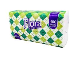 دستمال کاغذی فلورا چند منظوره ضخیم