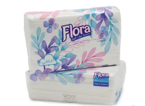 تصویر 3 از دستمال کاغذی فلورا چند منظوره ضخیم