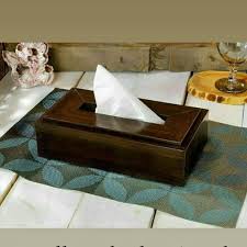 دستمال کاغذی قهوه ای فشرده  با جعبه‌ بهداشتی