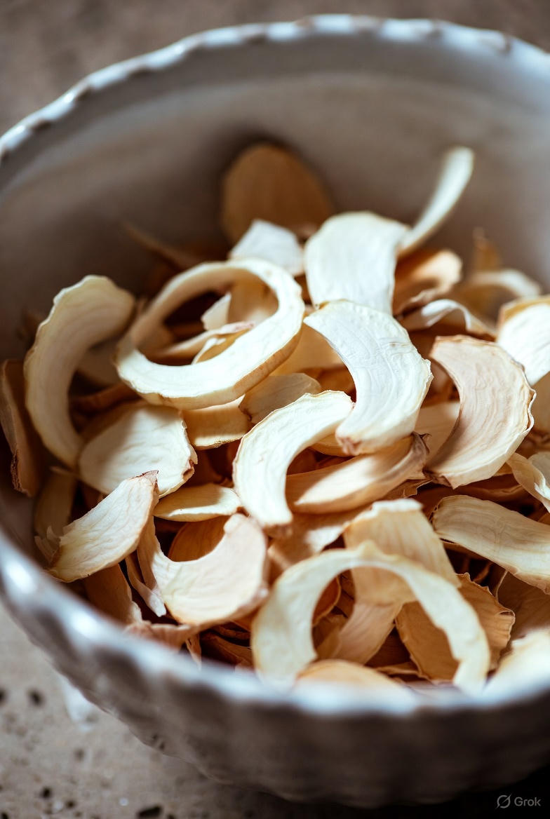 تصویر 1 از فروش اسلایس سیر (سیر ورقه ای یا سیر گرانول) + قیمت عمده