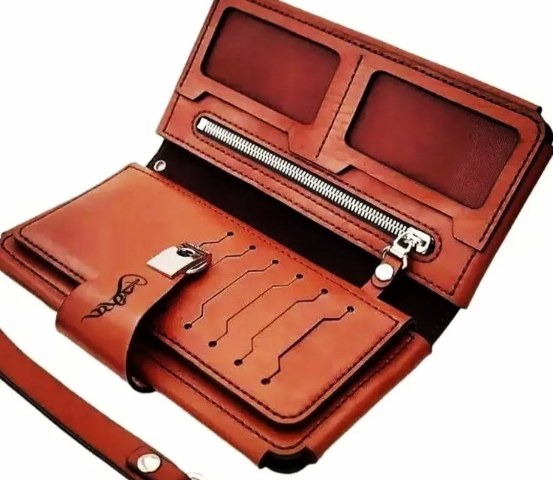 کيف پول چرم دستدوز در فروش عمده
