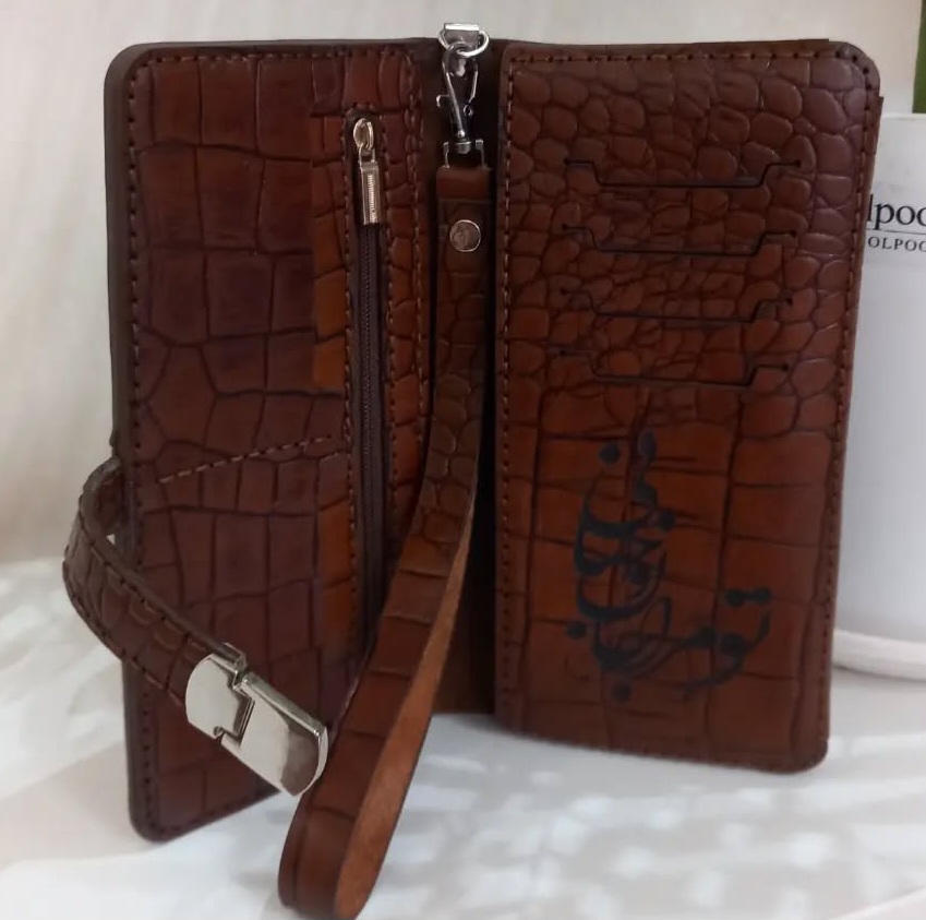 کیف پول چرم دستدوز با قیمت عالی