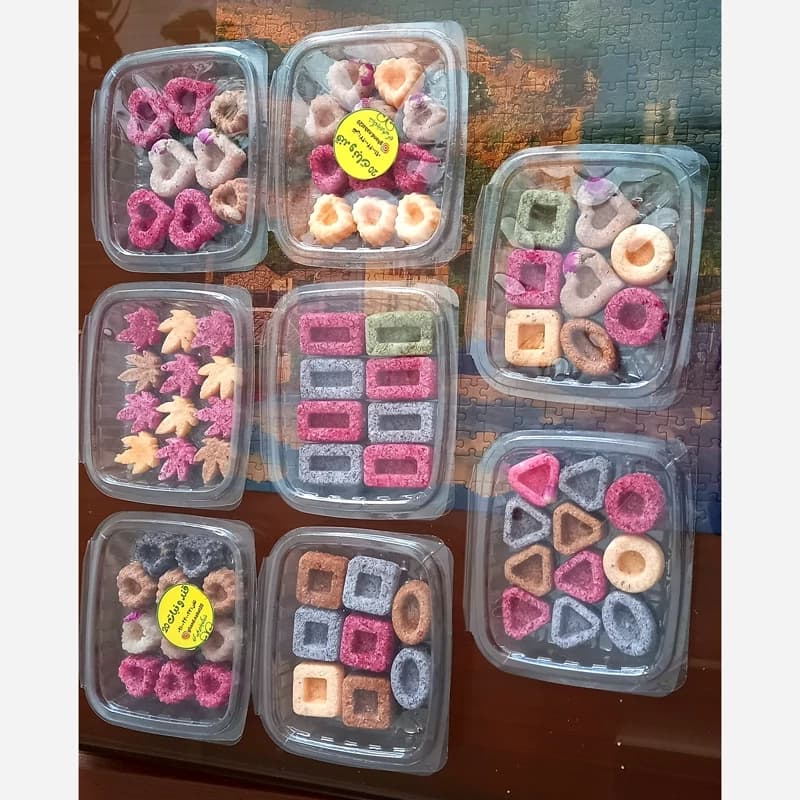 تصویر 1 از نبات دمنوشی قالبی نوشیدنی‌ های گرم با حل‌ شوندگی عالی