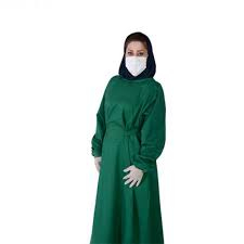 تصویر 3 از گان جراحی سبز