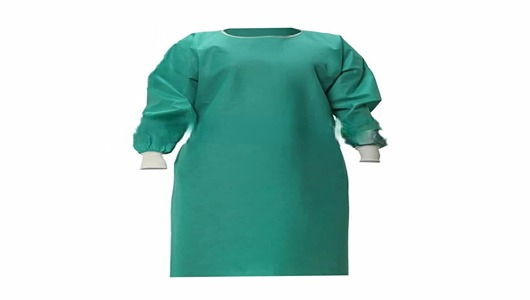 تصویر 4 از گان جراحی سبز