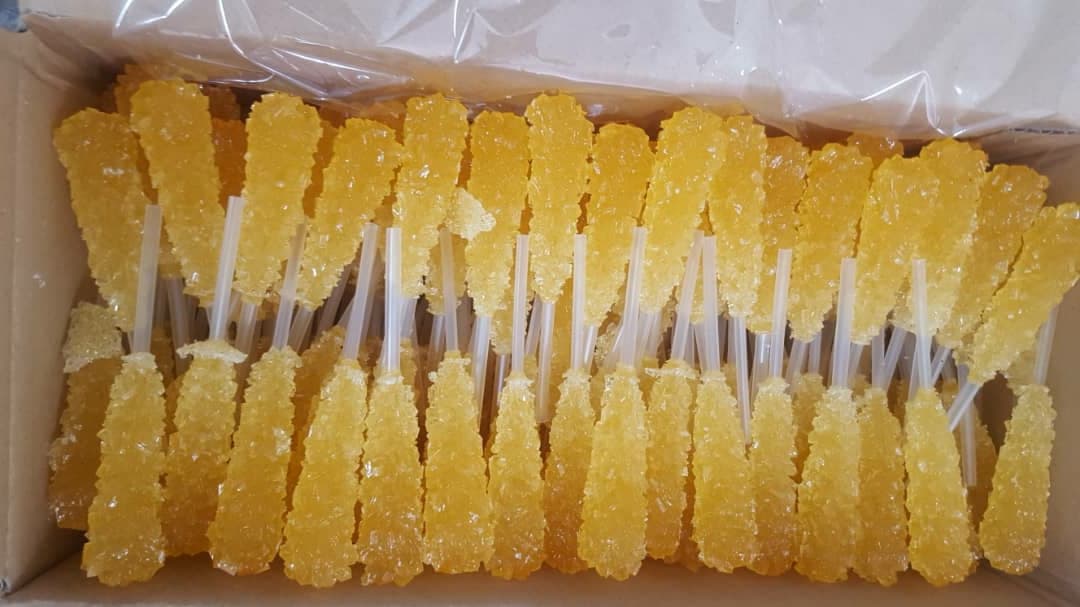 تصویر 4 از نبات زعفرانی ممتاز با کریستال درخشان و عطر طبیعی