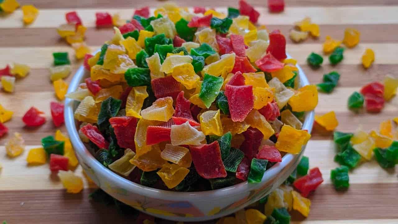 تصویر 3 از میوه خشک حبه ای با قطعات کوچک و نرم