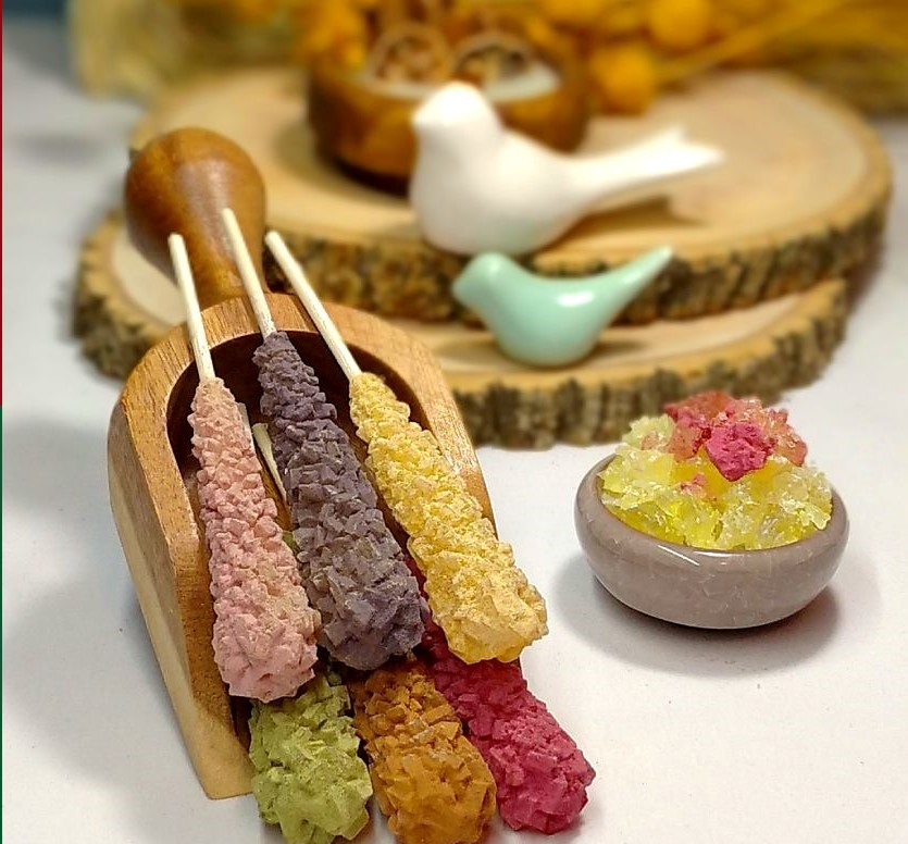 تصویر 2 از نبات طعم‌ دار ویژه پذیرایی با تنوع رنگ و طعم دلپذیر