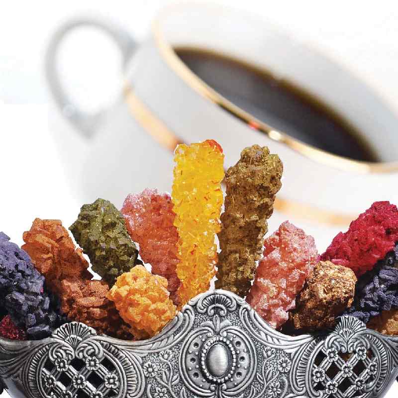 تصویر 3 از نبات طعم‌ دار ویژه پذیرایی با تنوع رنگ و طعم دلپذیر