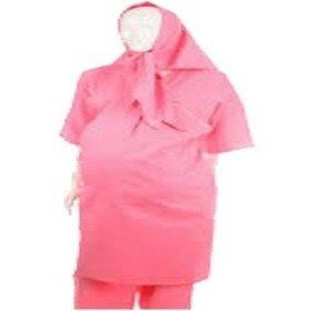 تصویر 3 از گان نخی صورتی استاندارد و بهداشتی