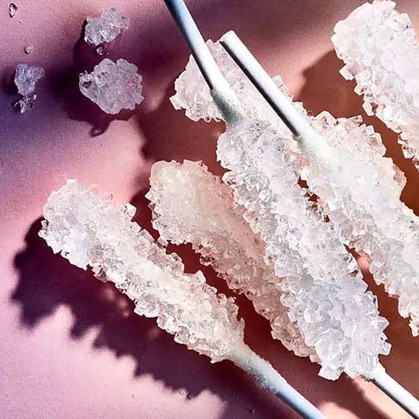 تصویر 1 از نبات سفید چوبی اعلا با استفاده از زعفران اصل و فرآوری سنتی