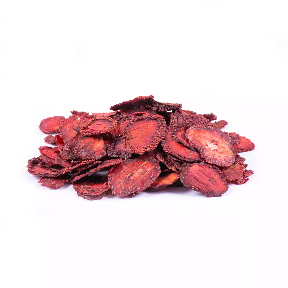 تصویر 1 از میوه خشک توت فرنگی مناسب تزئین خوراکی ها