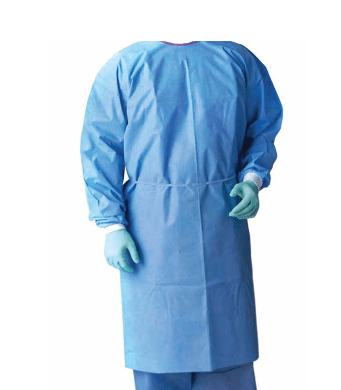 تصویر 1 از گان جراح مچ دار با