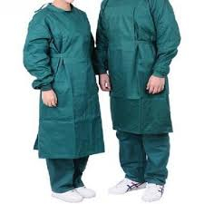 تصویر 4 از گان جراح مچ دار با