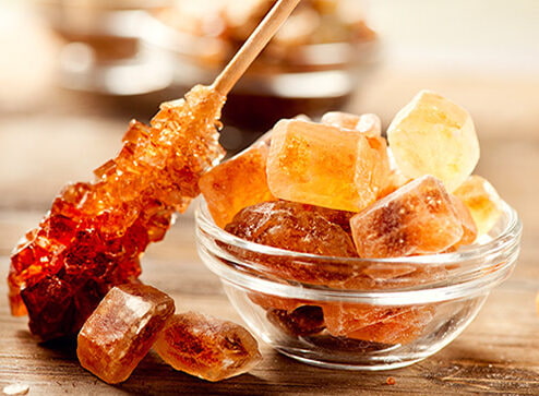 تصویر 3 از نبات قهوه ای نیشکر با رنگ جذاب و بدون افزودنی مضر