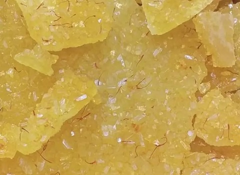 تصویر 4 از نبات زعفرانی صادراتی درجه یک با رنگ طبیعی و عطر دلپذیر