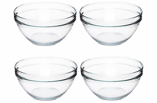 کاسه بلوری کاوه شفاف و مقاوم با قابلیت شستشوی آسان