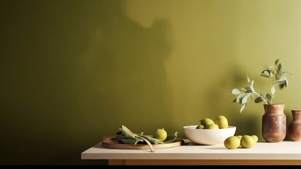 تصویر 4 از رنگ پلاستیک زیتونی با کیفیت مناسب دیوار و سقف