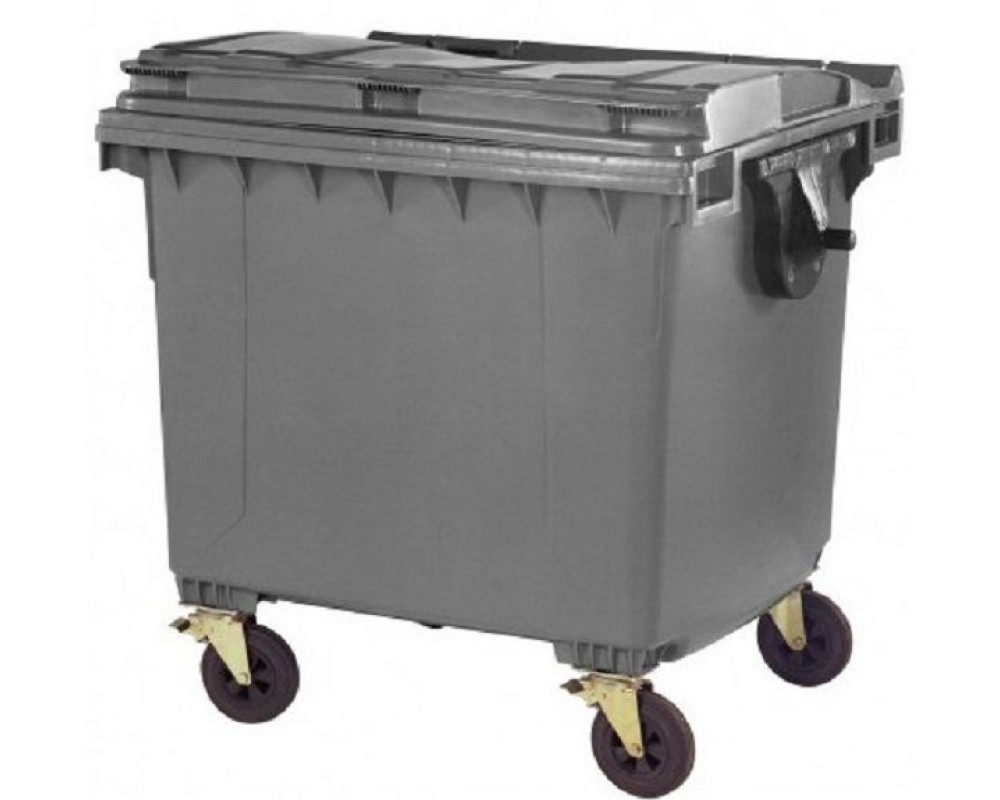 خرید سطل زباله 660 لیتری پلاستیکی در دبی